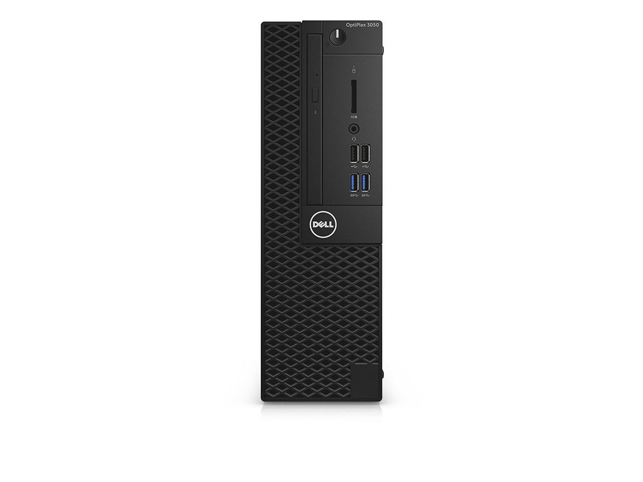 DELL Desktop Computer OptiPlex 3050 (44M5R) Intel Core i5 7th Gen 7500 (3.40 GHz) 8 GB DDR4 128 GB SSD Intel HD Graphics 630 Windows 10 Pro 64-Bit