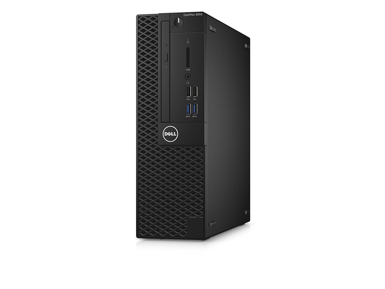 DELL Desktop Computer OptiPlex 3050 (44M5R) Intel Core i5 7th Gen 7500 (3.40 GHz) 8 GB DDR4 128 GB SSD Intel HD Graphics 630 Windows 10 Pro 64-Bit