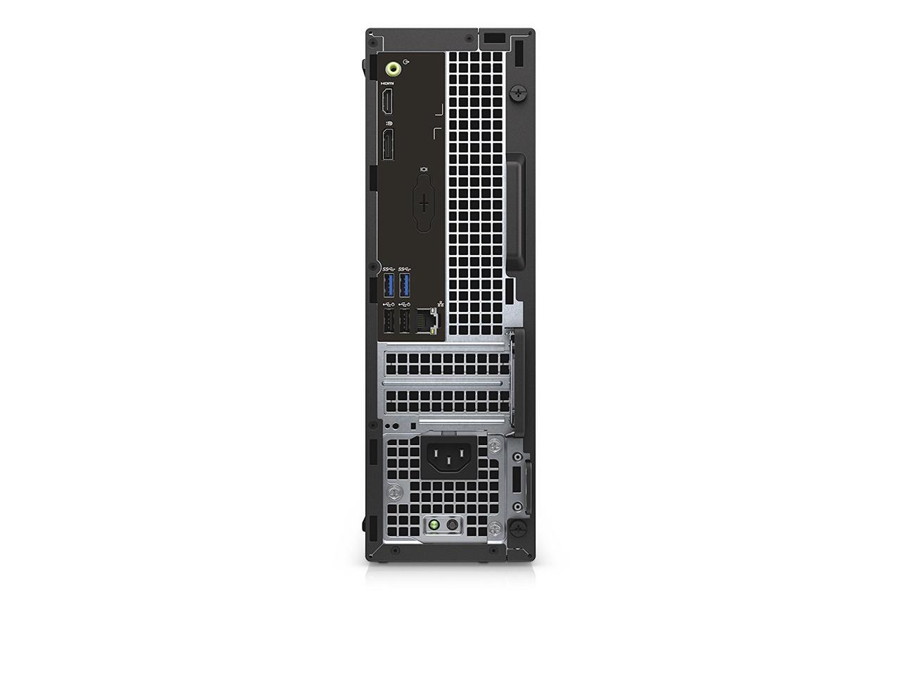 DELL Desktop Computer OptiPlex 3050 (44M5R) Intel Core i5 7th Gen 7500 (3.40 GHz) 8 GB DDR4 128 GB SSD Intel HD Graphics 630 Windows 10 Pro 64-Bit