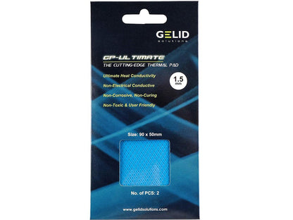 Gelid Solutions GP-Ultimate 15W-Thermal Pad 90x50x1.5mm (2pcs). Model TP-VP04-C