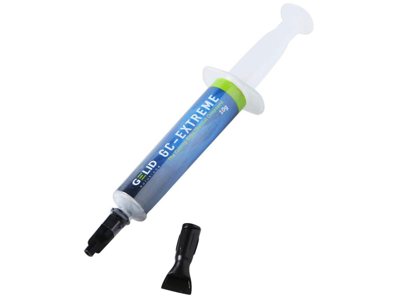 GELID GC-Extreme 10g with Tooling - Thermal Conductive Paste for Heatsink | Maximum Thermal Conductivity | Easy Application | Not Corrosive