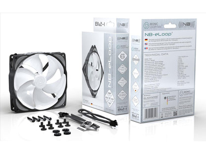 Noiseblocker NB-eLoop B12-2 120mm 1300rpm Bionic Loop Rotor Fan