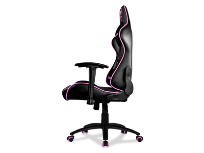 Cougar Armor One Eva (Pink) Gaming Chair with Breathable Premium PVC Leather and Body-embracing High Back Design