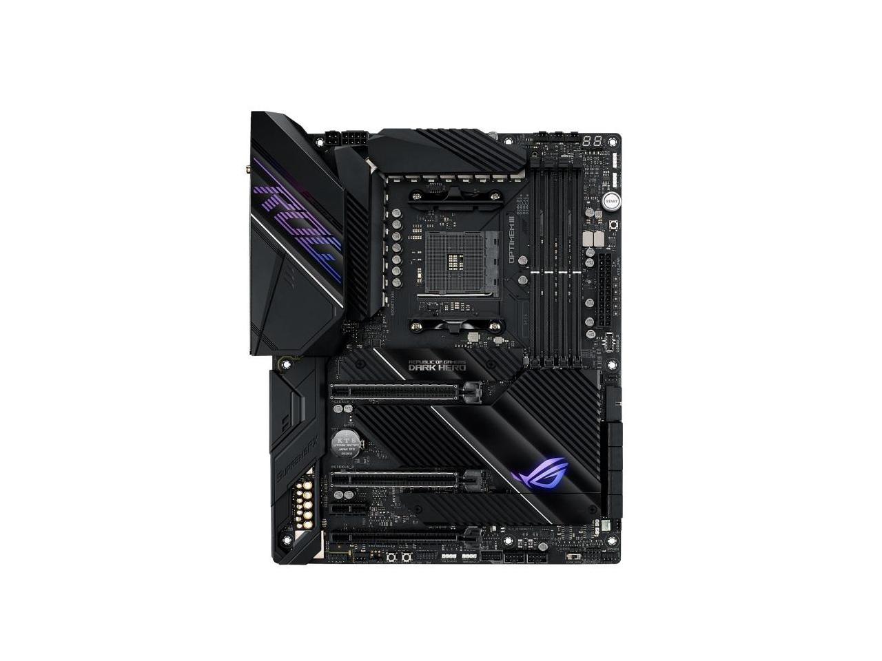 ASUS MB ROG CrosshairVIIIDarkHERO AMD X570 AM4 Max128GB DDR4 ATX