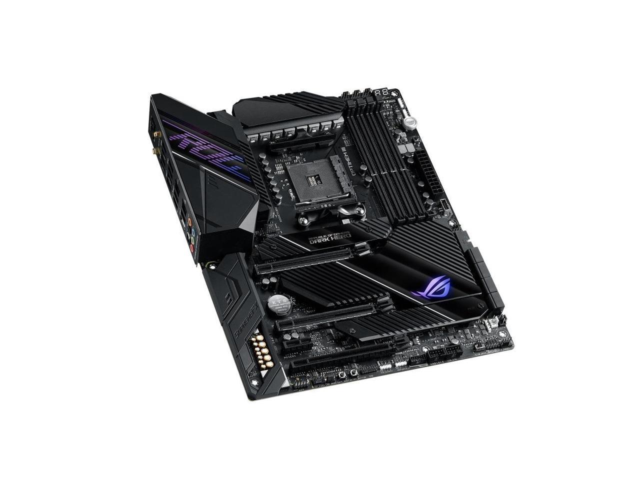 ASUS MB ROG CrosshairVIIIDarkHERO AMD X570 AM4 Max128GB DDR4 ATX