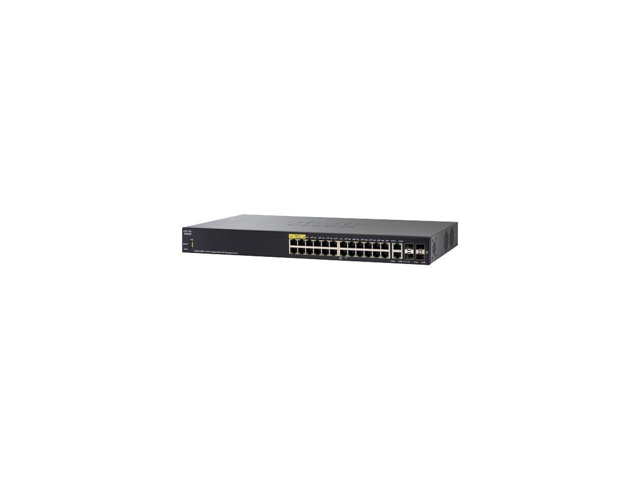 Cisco SG350-28MP 28-Port Gigabit PoE Managed Switch