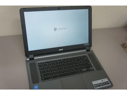 Acer Chromebook 15 CB3-532-C4ZZ Chromebook Intel Celeron N3060 (1.60 GHz) 4 GB LPDDR3 Memory 32 GB Internal Storage SSD 15.6" Chrome OS