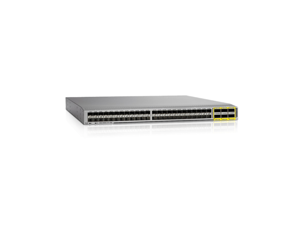 Cisco Nexus 3172tq - Switch - 72 Ports - Managed - Rack-mountable - N3K-C3172TQ-10GT