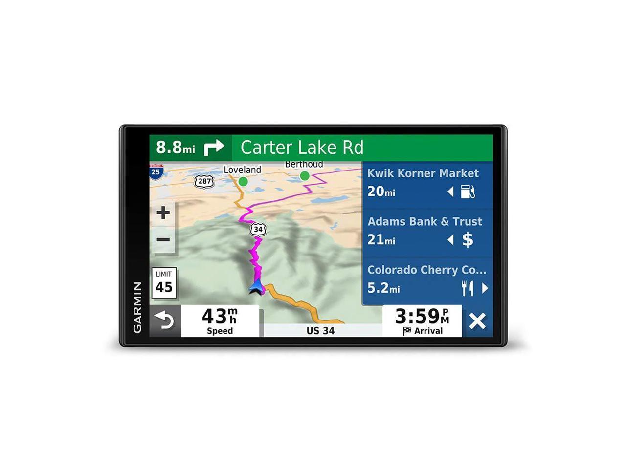 Garmin DriveSmart 65 Automobile Portable GPS Navigator - Portable, Mountable