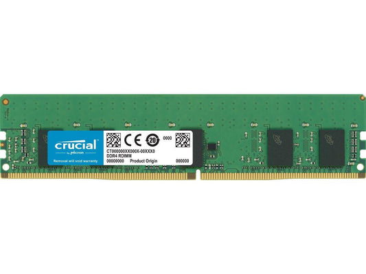 Crucial 8GB (1x8GB) DDR4 2666MHz 288pin ECC Registered RDIMM Memory Module