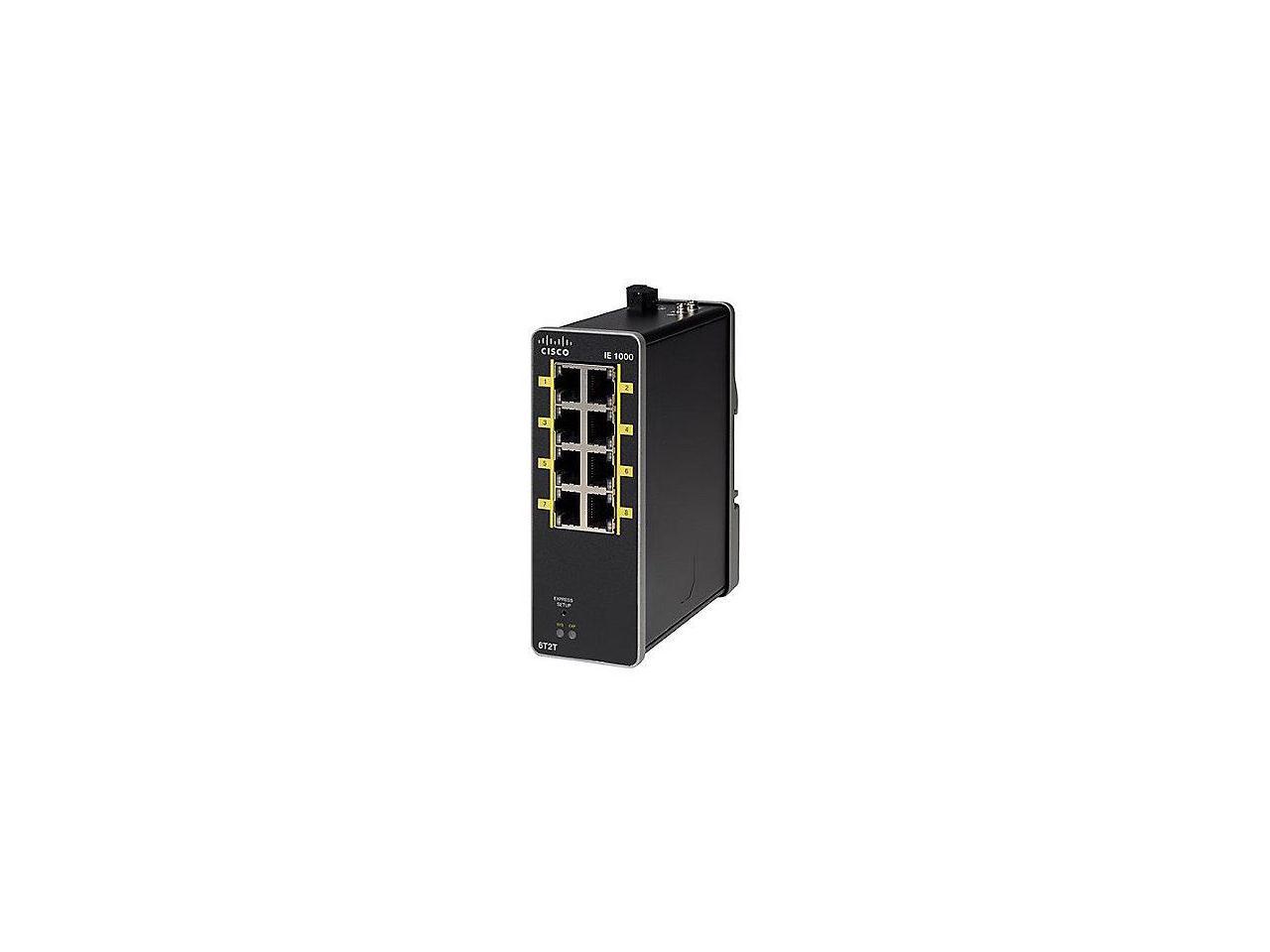 Cisco IE 1000-6T2T-LM Industrial Ethernet Switch