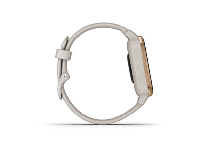 Garmin Venu SQ Music Edition - Light Sand with Rose Gold Bezel