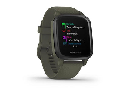 Garmin Venu SQ Music Edition - Moss with Slate Bezel