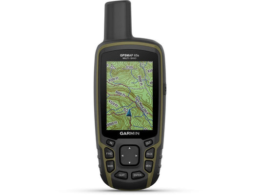 Garmin GPSMAP 65s, Multi-Band/Multi-GNSS Handheld with Sensors