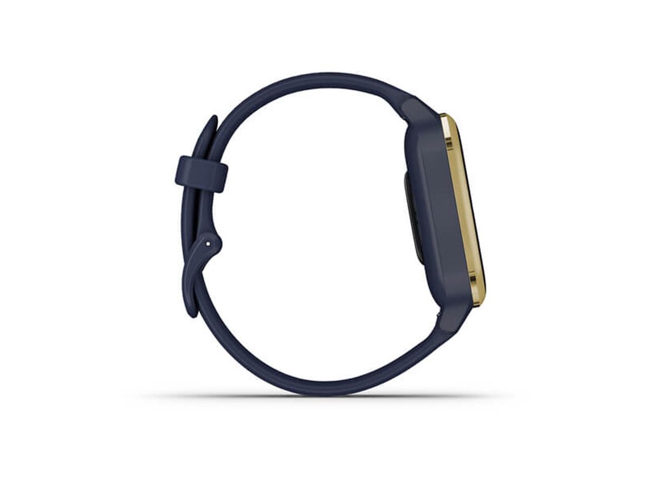 Garmin Venu SQ Music Edition - Navy with Light Gold Bezel