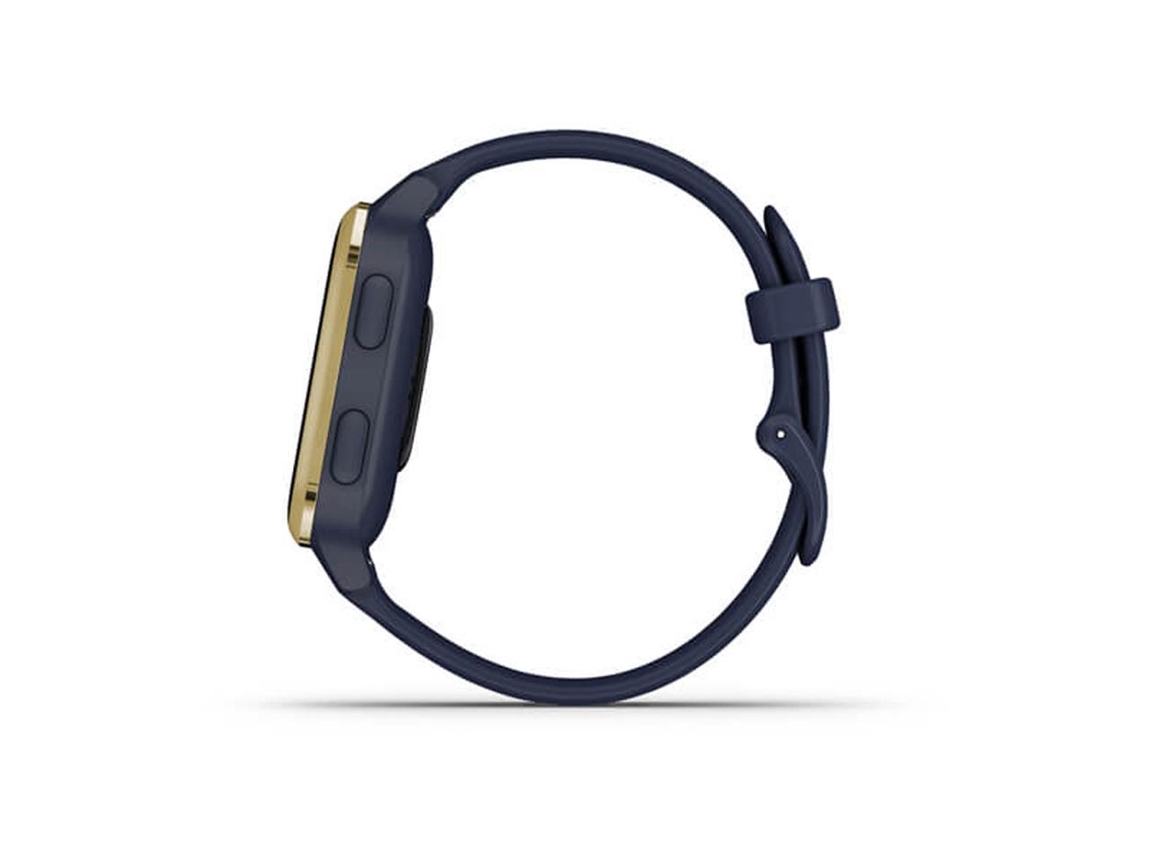 Garmin Venu SQ Music Edition - Navy with Light Gold Bezel