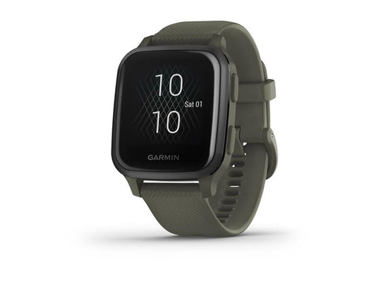 Garmin Venu SQ Music Edition - Moss with Slate Bezel
