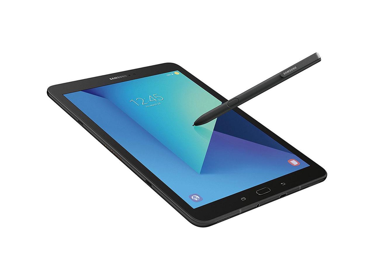 SAMSUNG Galaxy Tab S3 SM-T820NZKAXAR Qualcomm APQ8096 (2.15 GHz) 4 GB Memory 32 GB Flash Storage 9.7" 2048 x 1536 Tablet PC with S Pen Android 7.0 (Nougat) Black
