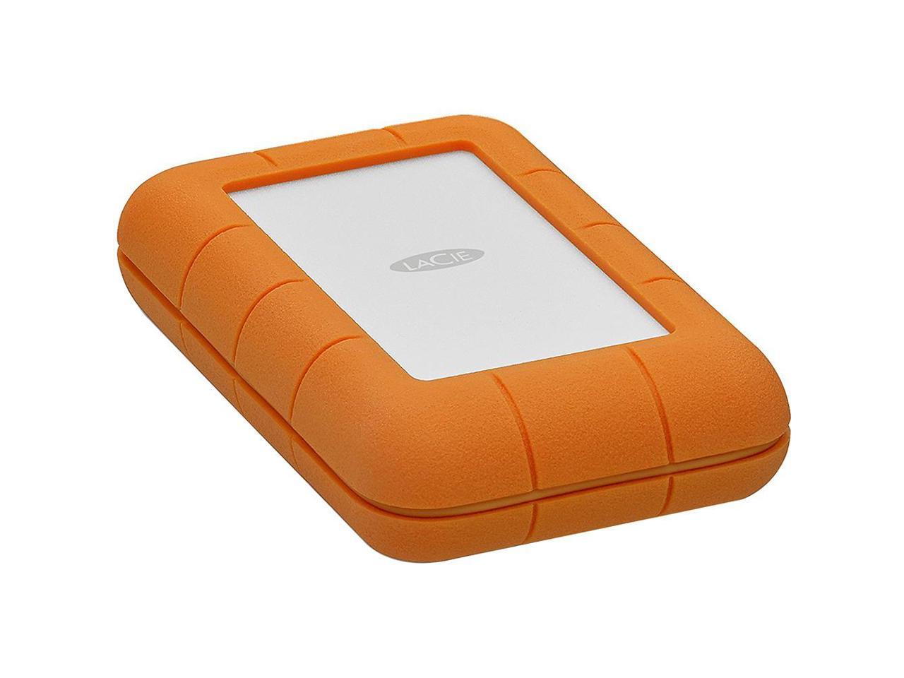 LACIE Rugged 4TB Thunderbolt USB-C Portable Drive Model STFS4000800