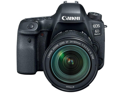 Canon EOS 6D Mark II 26.2MP Full-Frame Digital SLR Camera with EF 24-105mm IS STM Lens