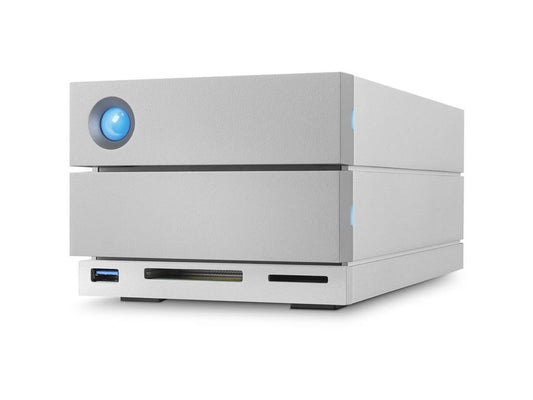 LACIE 20TB 7200 RPM 2 x Thunderbolt 3 Professional Dual-Disk Hardware RAID Model STGB20000400