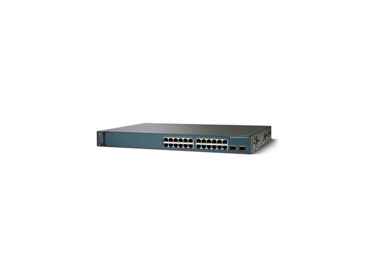 Cisco WS-C3560V2-24TS-S Catalyst 3560V2 24 10/100 + 2