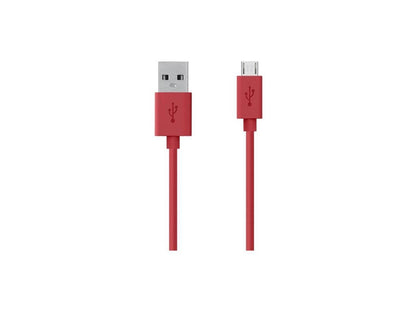Belkin MIXIT 4' Micro USB Cable, Red F2CU012bt04-RED