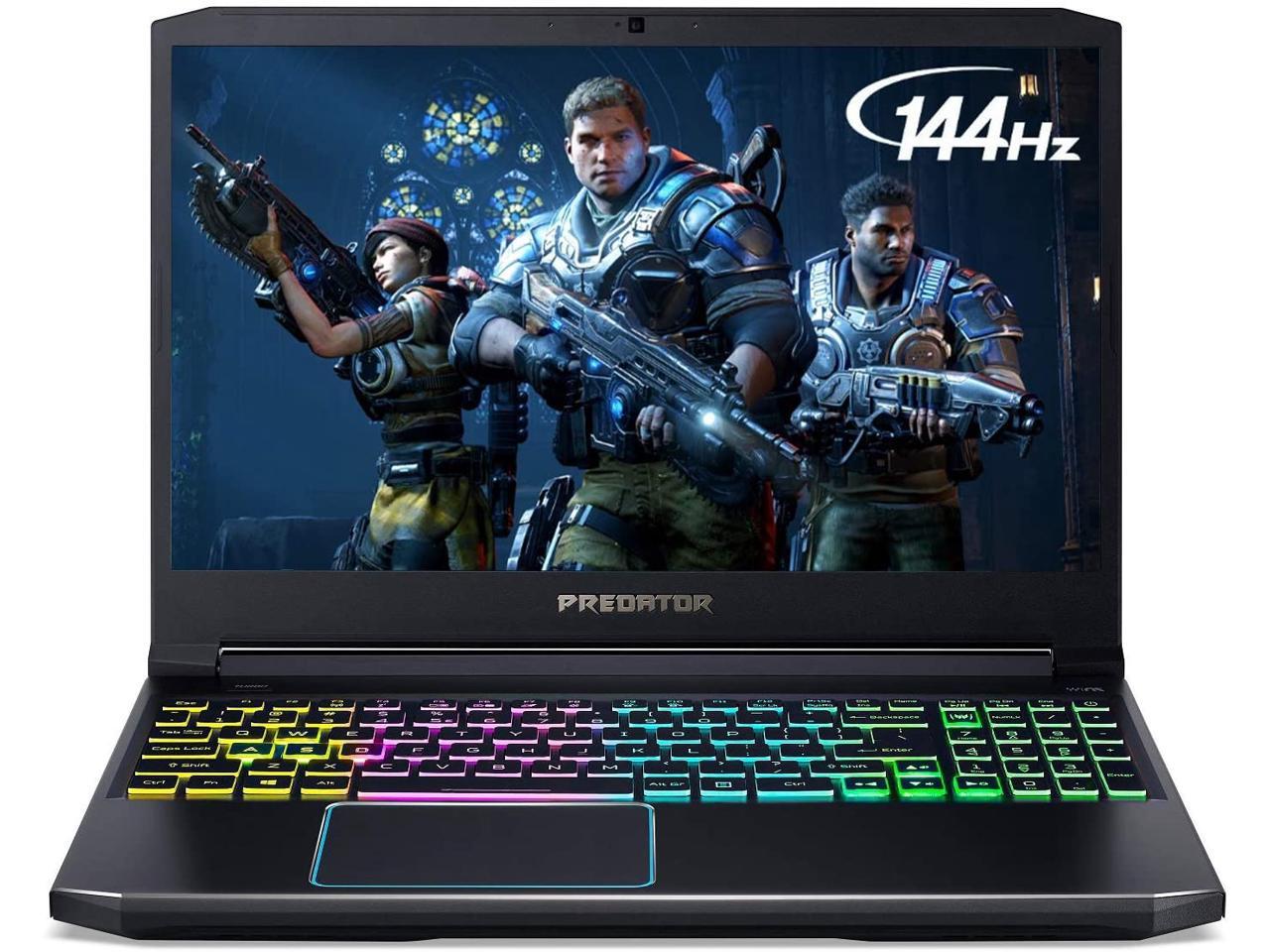 Acer Predator Helios 300 - 15.6" Intel i7-10750H 2.6GHz 16GB Ram 512GB SSD W10H