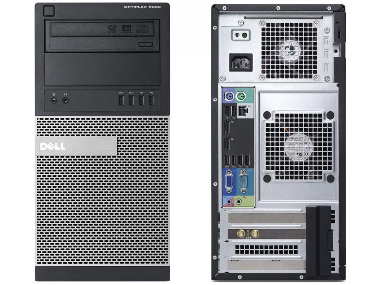 DELL Optiplex 9020 MidTower PC / Intel Core i5 4th Gen 4570 (3.2 GHz) / 16 GB RAM / 120 GB *NEW* SSD / 1 TB HDD / Windows 10 Pro 64-Bit / USB Wifi Adapter Included