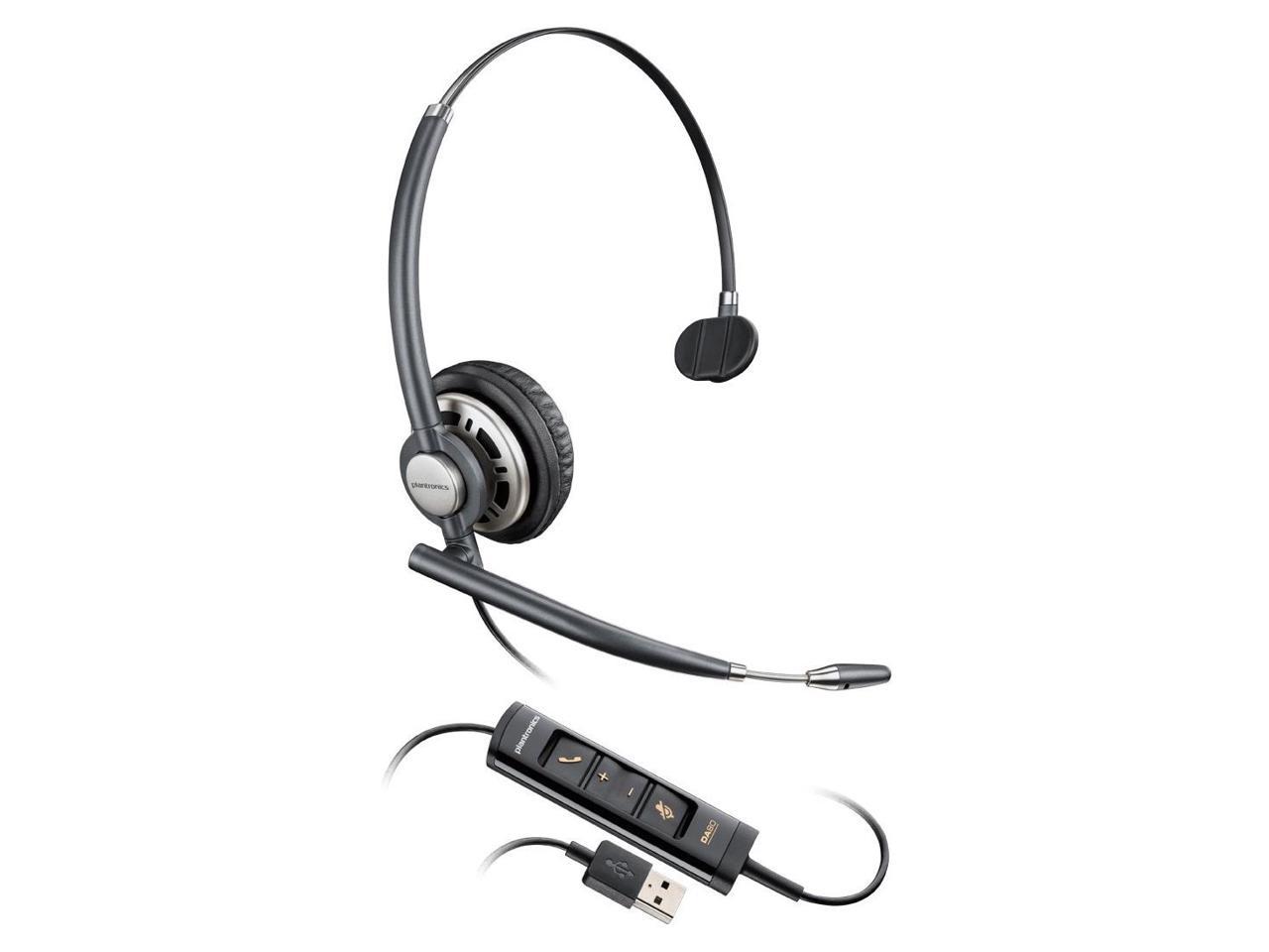 Plantronics EncorePro HW715 USB Mono Mono Corded Headset