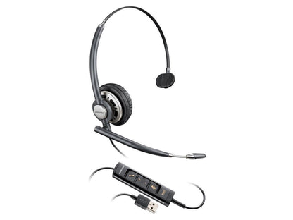 Plantronics EncorePro HW715 USB Mono Mono Corded Headset