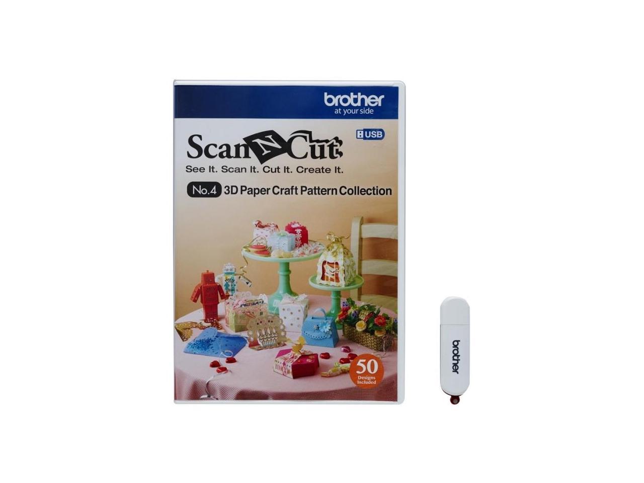 Brother CAUSB4 Scanncut 3D Paper Craft Usb