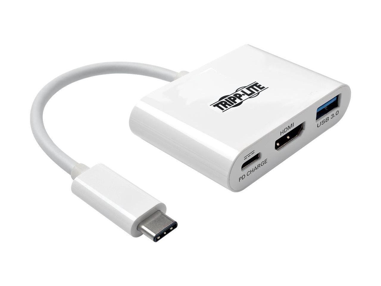 Tripp Lite USB C to HDMI Multiport Adapter Converter Hub USB Type C to HDMI (U444-06N-H4U-C)