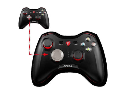 MSI AC Force GC30 GAMING Controller WL 2m USB PC Android devices PS3 Lithium