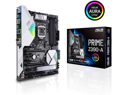 ASUS Prime Z390-A LGA 1151 (300 Series) Intel Z390 SATA 6Gb/s ATX Intel Motherboard