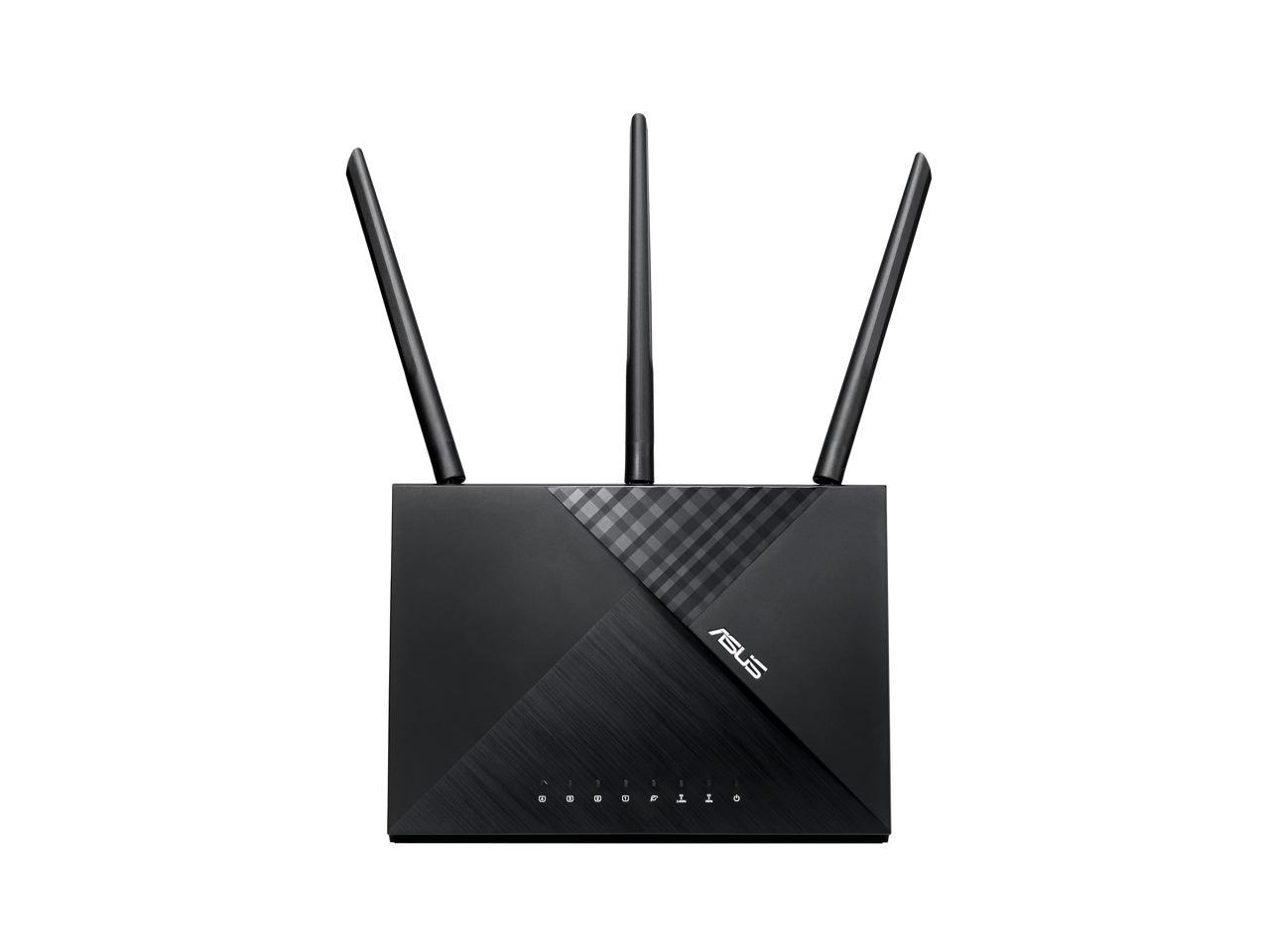 ASUS AC1750 WiFi Router (RT-ACRH18) - Dual Band Wireless Internet Router, Easy Setup, Parental Control, USB 3.0, AiRadar Beamforming Technology extends Speed, Stability & Coverage, MU-MIMO