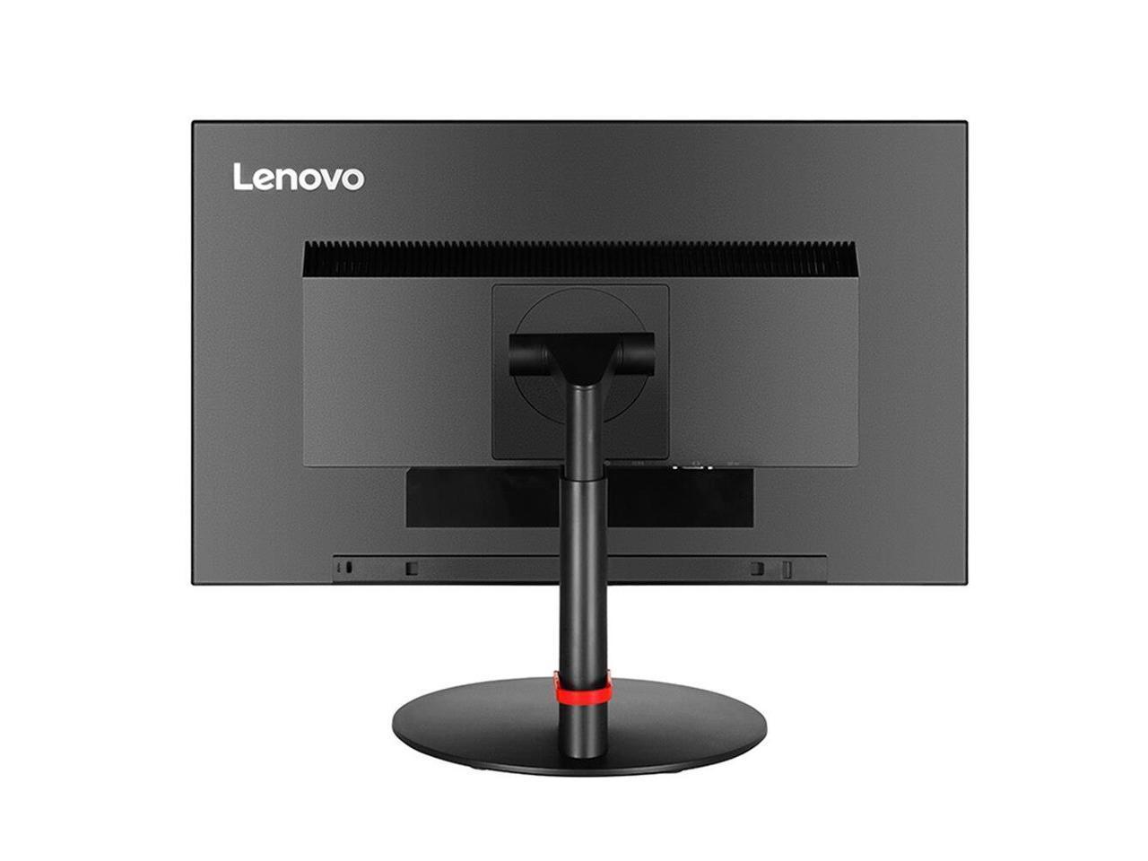 Lenovo ThinkVision T24i-10 24" (Actual size 23.8") Wide Screen Full HD 1920 x 1080 4ms VGA DisplayPort HDMI In-Plane Switching Panel Near Edgeless Monitor