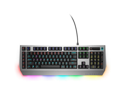 Alienware Pro AW768 Gaming Keyboard - Cable Connectivity - Multimedia, Volume Control Hot Key(s)