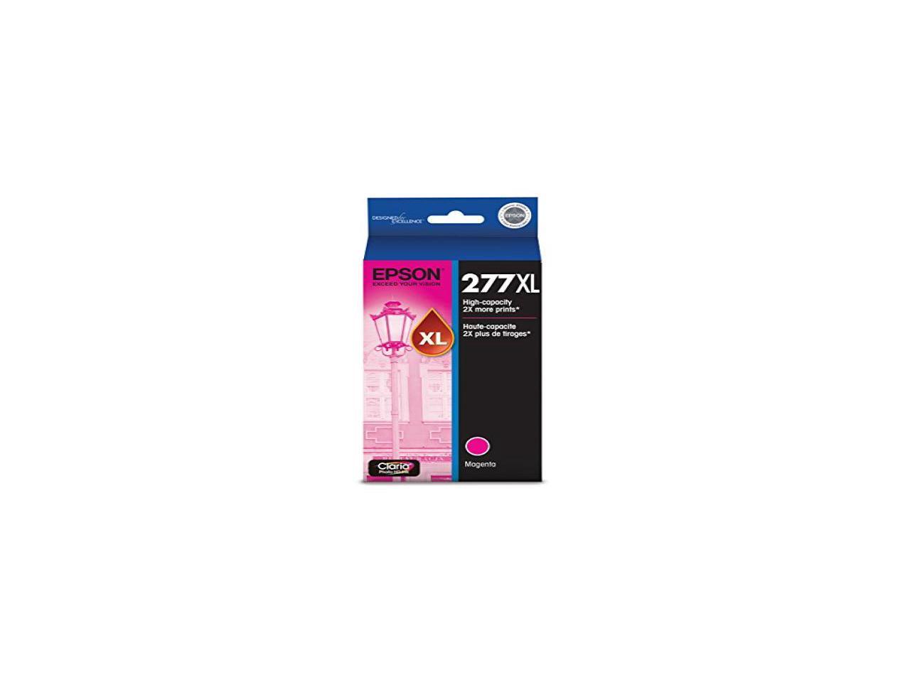 Epson T277XL320S Durabrite Ultra High-Capacity Ink Cartridge, Magenta - Extra Large