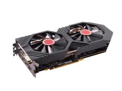 XFX GTS Black Edition RX 580 8GB OC+ 1425MHz RX-580P8DBD6 DDR5 3xDP HDMI DVI With XFX Custom Backplate