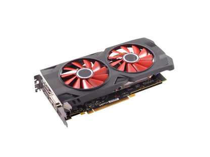 XFX Radeon RX 570 Black Edition DirectX 12 RX-570P8DBD6 8GB 256-Bit DDR5 PCI Express 3.0 CrossFireX Support Video Card