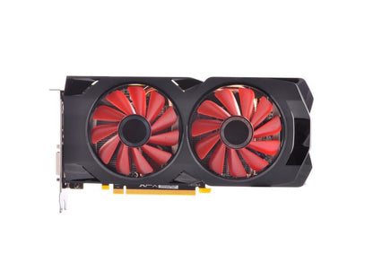 XFX Radeon RX 570 Black Edition DirectX 12 RX-570P8DBD6 8GB 256-Bit DDR5 PCI Express 3.0 CrossFireX Support Video Card