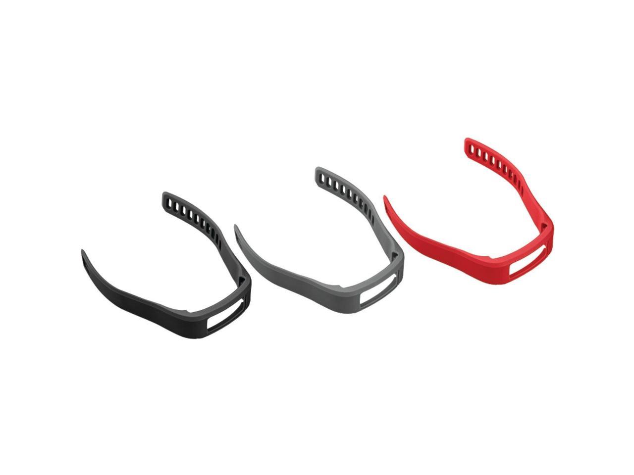 GARMIN 010-12149-03 vivofit (TM) Fitness Bands Black / Slate / Red (4.7"-6.9" wrist size)