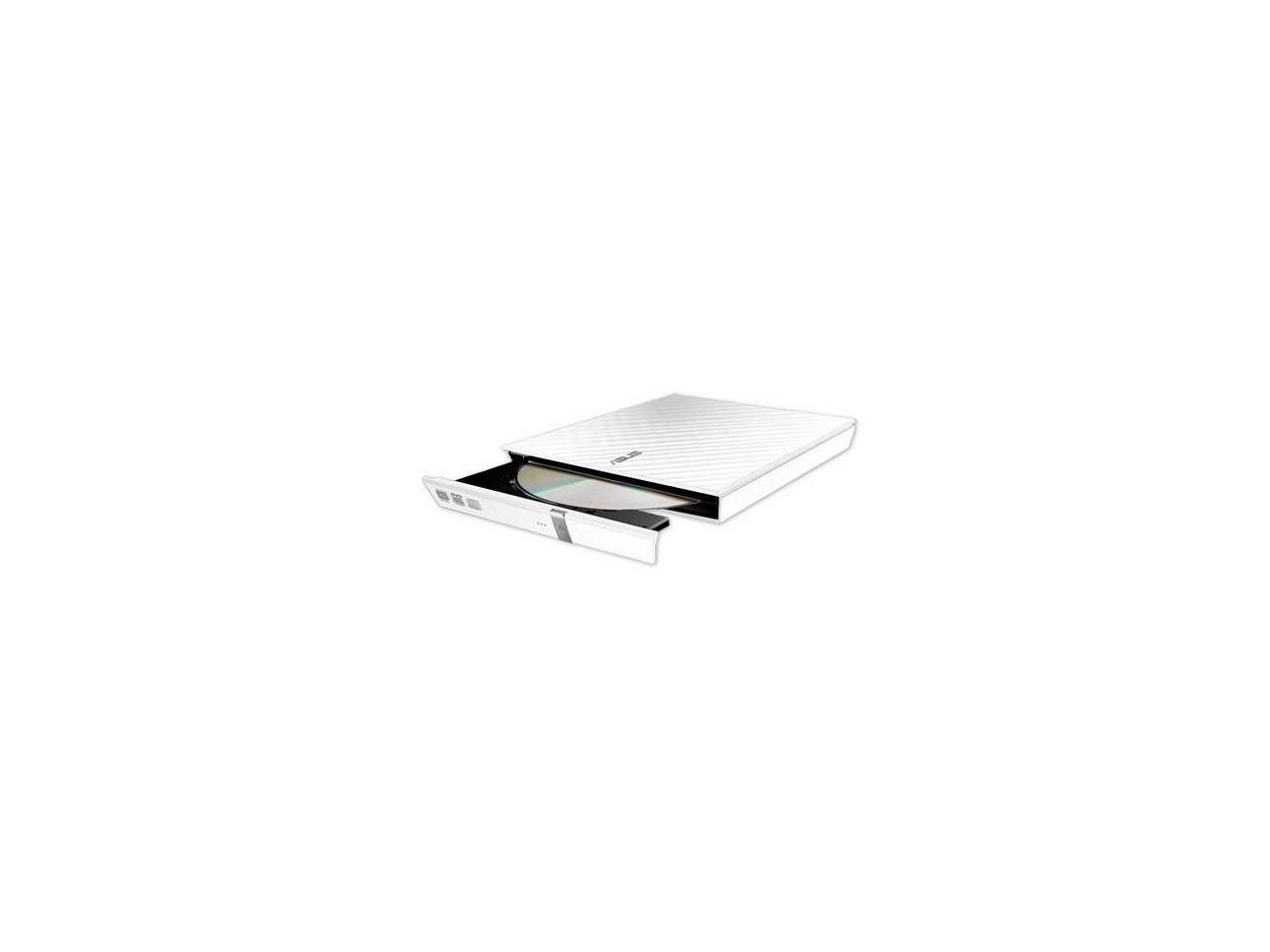 ASUS USB 2.0 External Slim DVDRW Drive Model SDRW-08D2S-U (90-DQ0436-UA221KZ)