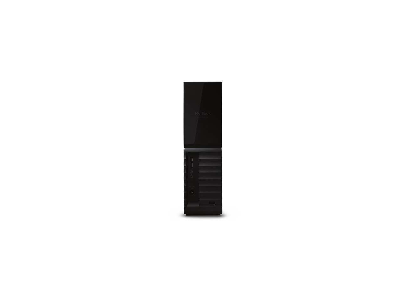 WD My Book WDBBGB0060HBK - Hard drive - encrypted - 6 TB - external (desktop) - USB 3.0 - 256-bit AES - black