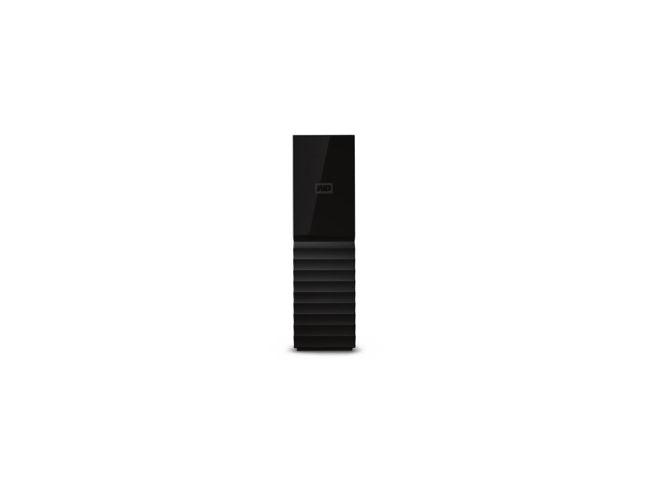 WD My Book WDBBGB0060HBK - Hard drive - encrypted - 6 TB - external (desktop) - USB 3.0 - 256-bit AES - black
