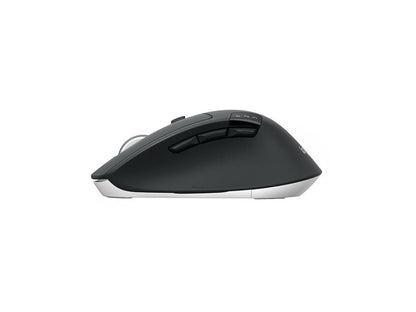 Logitech M720 Triathlon - Mouse - right-handed - optical - 7 buttons - wireless - Bluetooth, 2.4 GHz - USB wireless rece