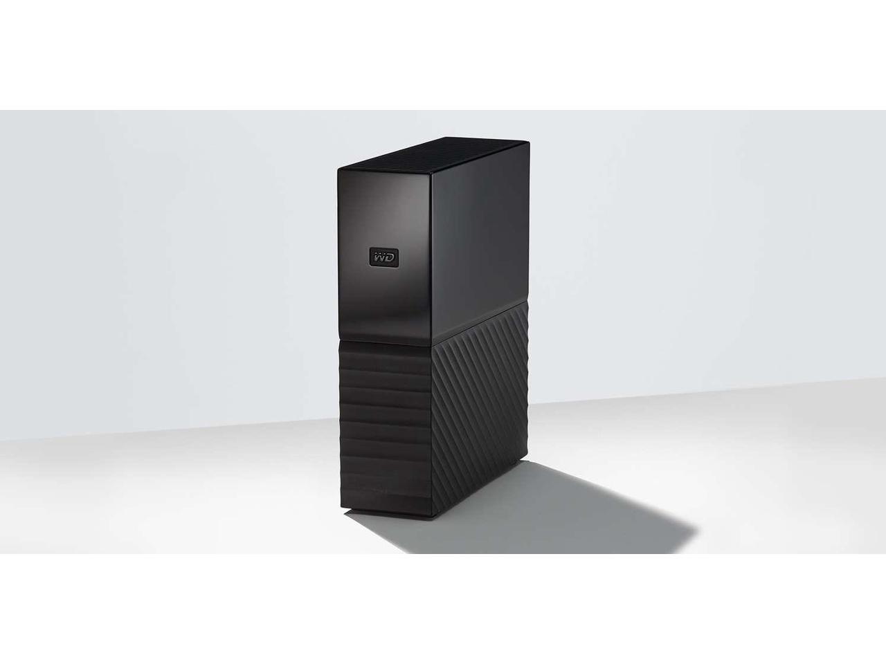 WD My Book WDBBGB0060HBK - Hard drive - encrypted - 6 TB - external (desktop) - USB 3.0 - 256-bit AES - black