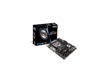 ASUS Z97-AR (90MB0JL0-M0EAY0) LGA 1150 Intel Z97 HDMI SATA 6Gb/s USB 3.0 ATX Intel Motherboard