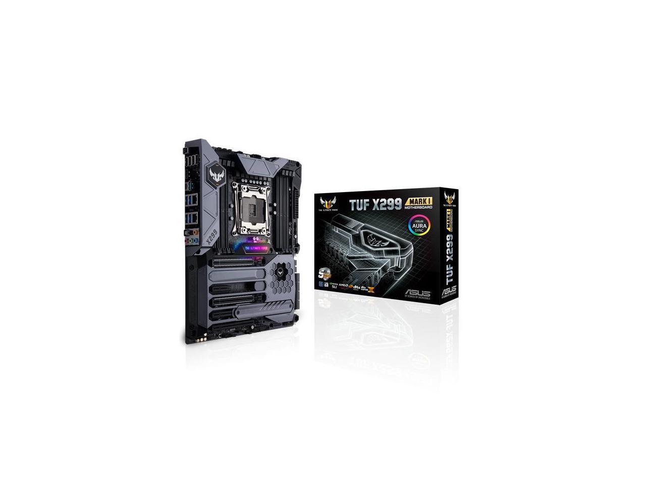 ASUS Intel TUF X299 MARK 1 Socket LGA 2066 DDR4 ATX Motherboard (90MB0U00-M0EAY0)